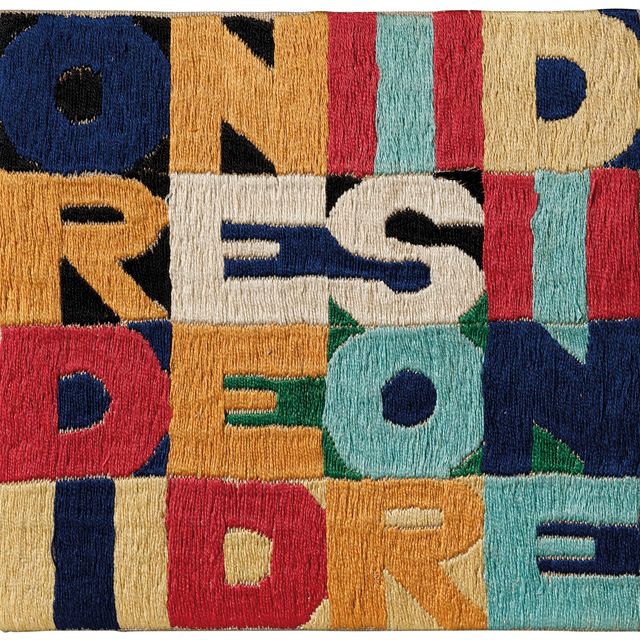 Alighiero Boetti — Упорядочивать или дезорганизовывать