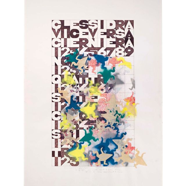 Alighiero Boetti — Сенца титоло (дичианнове Алигьеро и боэтти оттантуно)