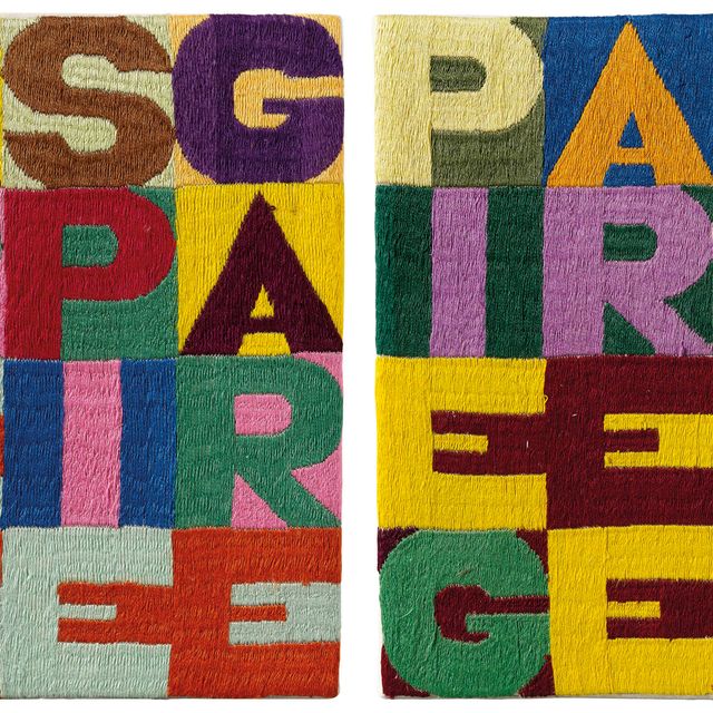 Alighiero Boetti — Лотерея из оперы "дуэль":