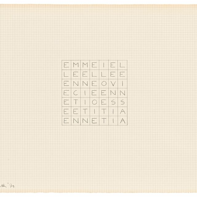 Alighiero Boetti — ЭММА и ЭЛЛЬ-ЭЛЛЬ Э...
