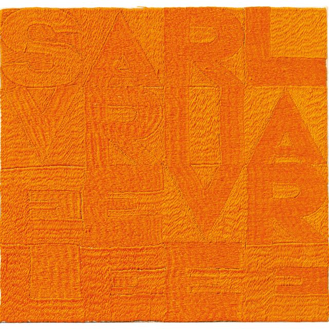 Alighiero Boetti — Стройнее и ровнее (Раскрывать, Чтобы показать)