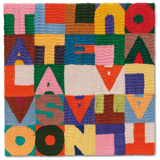 Alighiero Boetti — Талвольта соле, талвольта луна (иногда Солнце, иногда Луна)