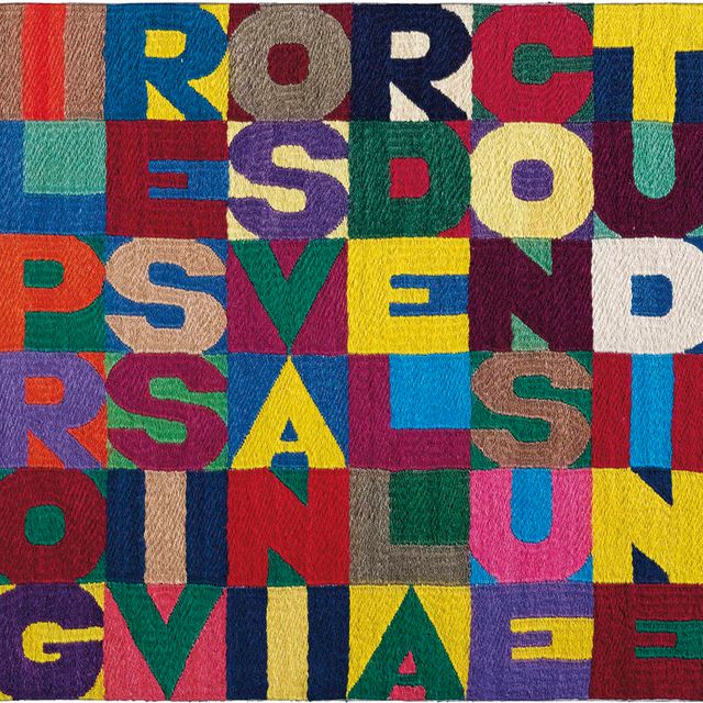 Alighiero Boetti — Прогрессивный сванид делла консуэтудин