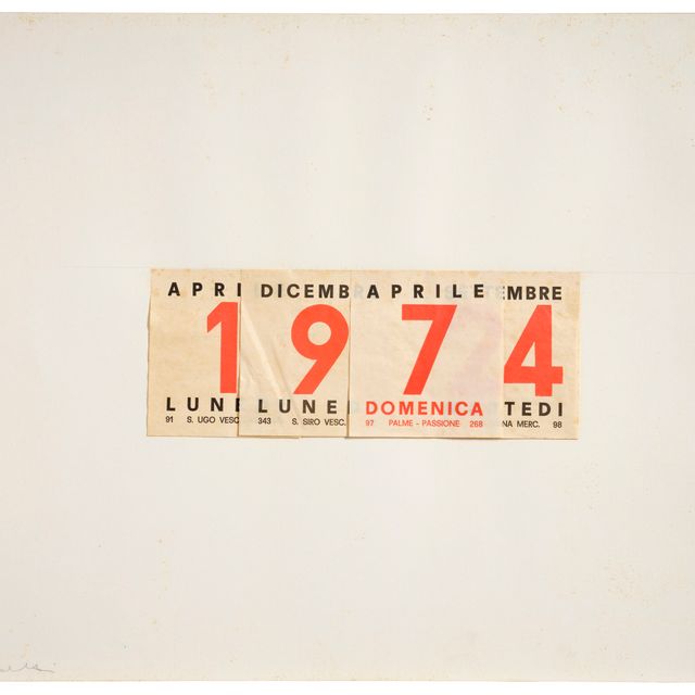 Alighiero Boetti — Календарь
