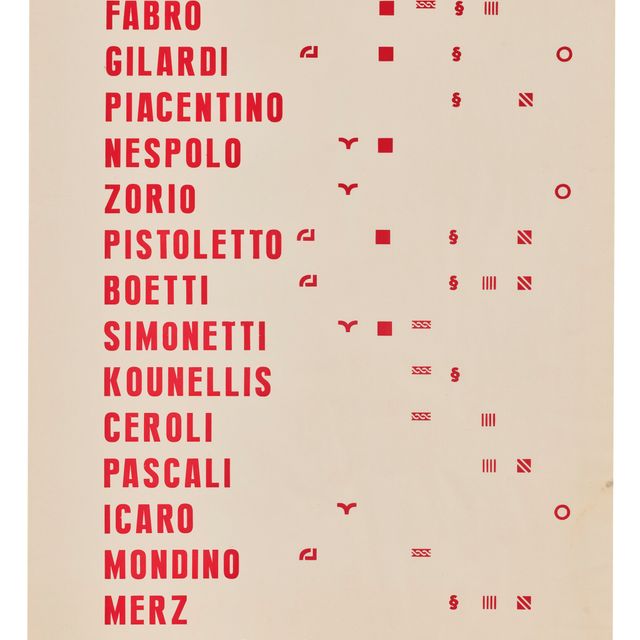Alighiero Boetti — Манифест