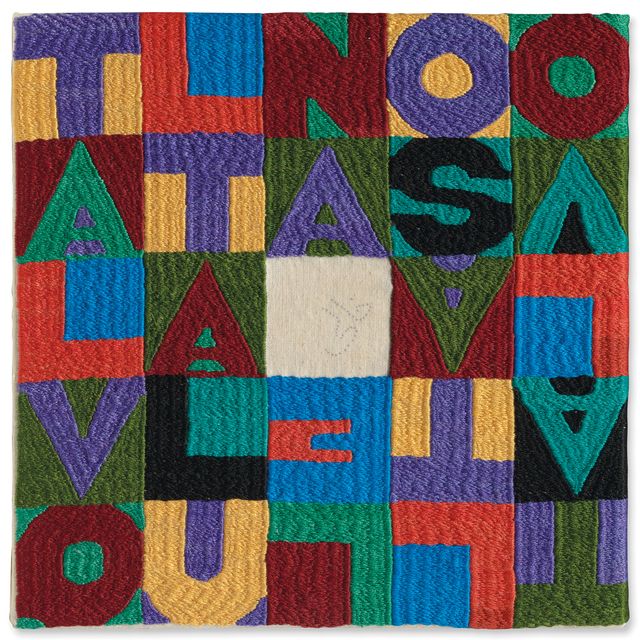 Alighiero Boetti — Талвольта соле талвольта луна (иногда Солнце, иногда Луна)