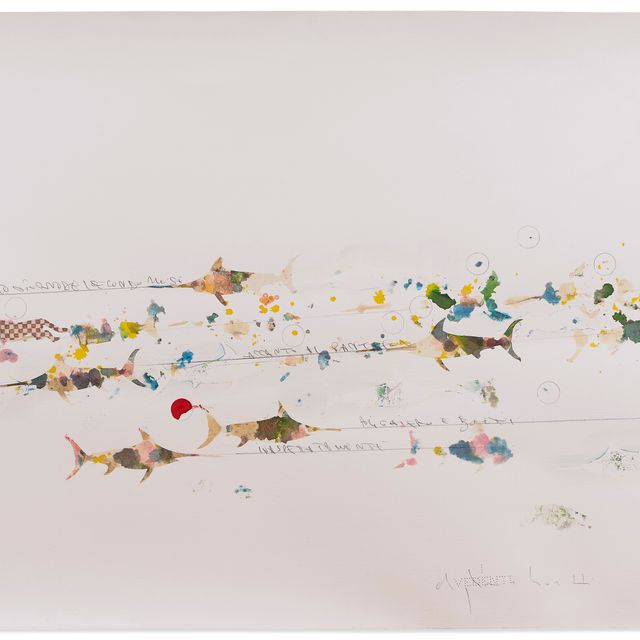Alighiero Boetti — Сенца титоло (Неспешное шествие)