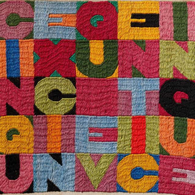Alighiero Boetti — Cinque x cinque venticinque (пять на пять двадцать пять)