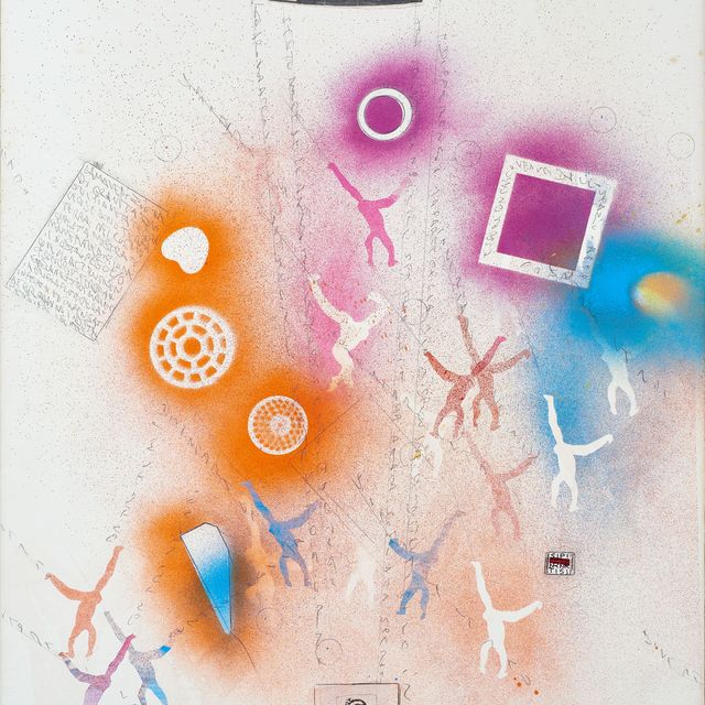 Alighiero Boetti — Сенца титоло (Главное место в каско, где можно отдохнуть...)