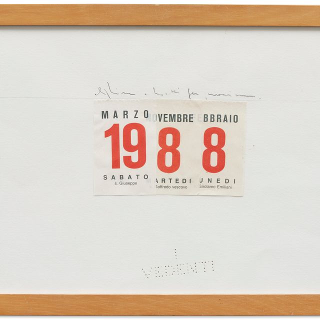 Alighiero Boetti — Календарь