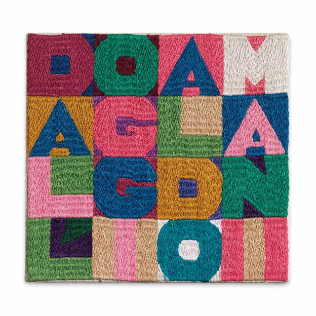 Alighiero Boetti — Далл'Огги аль Домани (С сегодняшнего дня до завтрашнего)