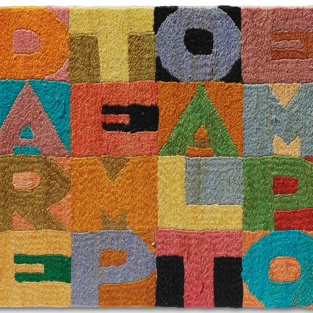 Alighiero Boetti — Дерзать в темпе al tempo (Давать время от времени)