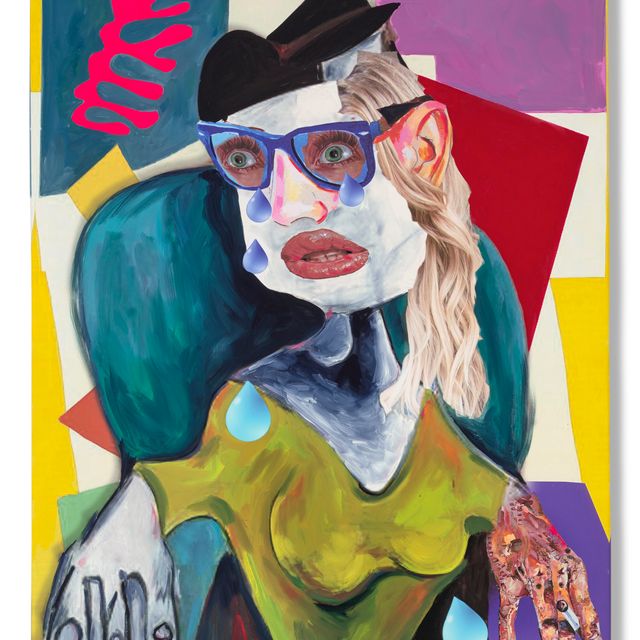 Allison Zuckerman — Сидящая женщина в зеленом