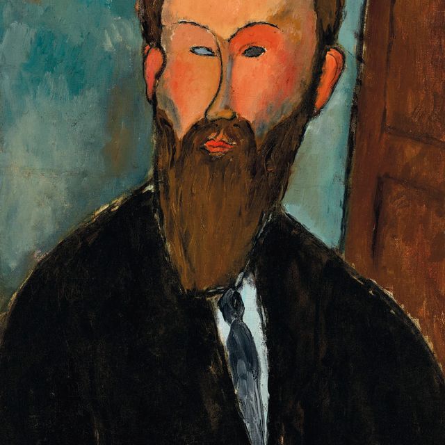 Amedeo Modigliani — Портрет на фотографии Дилевского