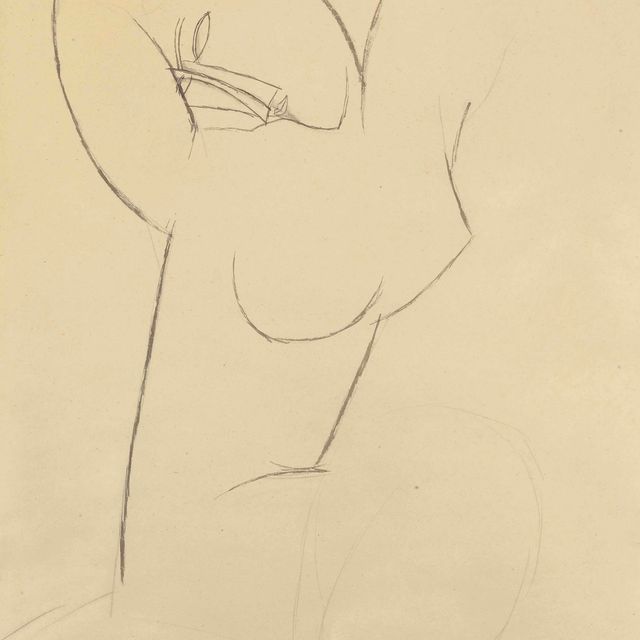 Amedeo Modigliani — Кариатида