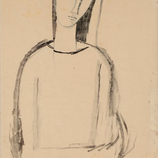 Amedeo Modigliani — Круазет из женских бюстгальтеров