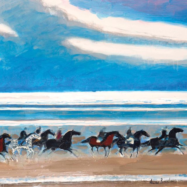 André Brasilier — Вечерний галоп