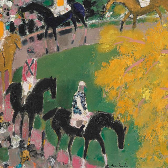 André Brasilier — Ле-паддок