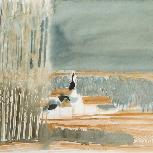 André Brasilier — Улица в деревне