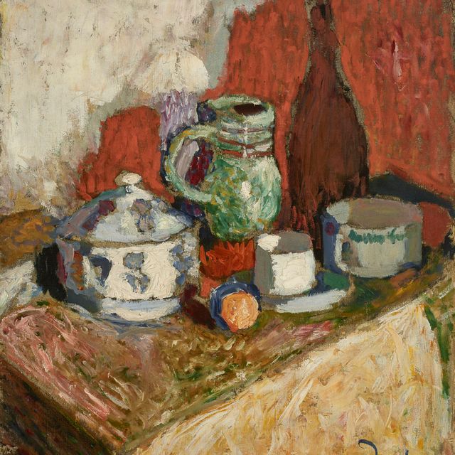 André Derain — Смерть природы в виде супьера и пирожного
