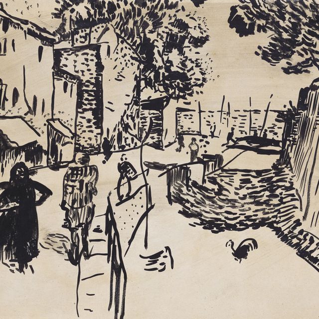 André Derain — Улица Кольюр