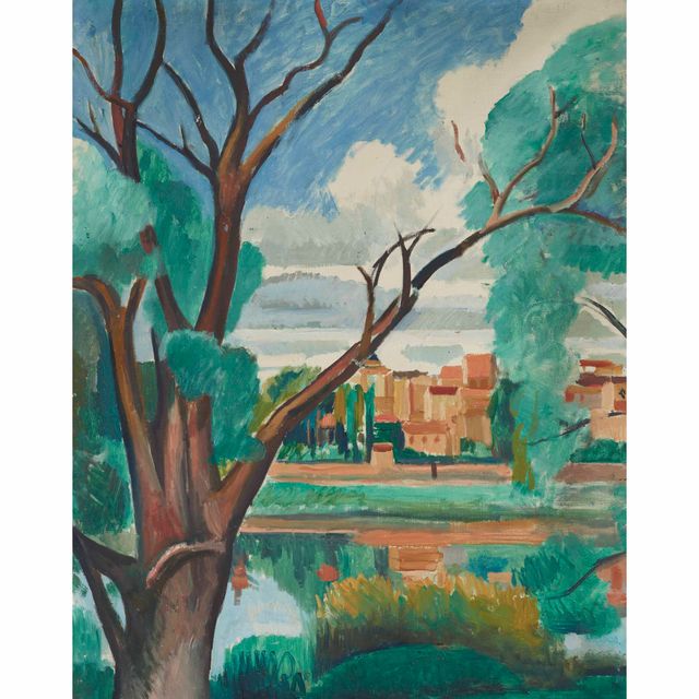 André Derain — Границы Сены с карьерами-сюр-Сен