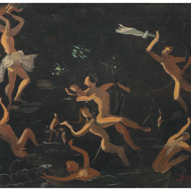 André Derain — Нимфы в постели