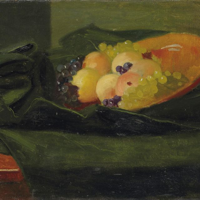 André Derain — Смерть природы среди фруктов на самом верху велюра