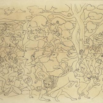 André Derain — Мифологическая сцена