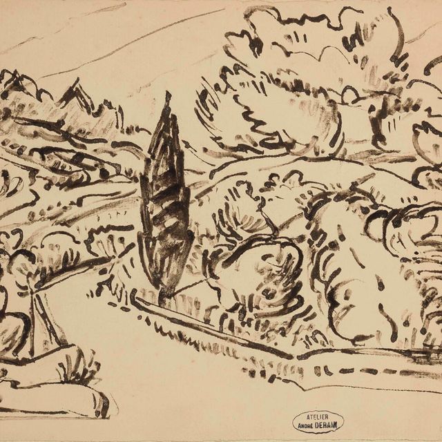 André Derain — Кассис