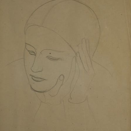 André Derain — Задумчивая женщина