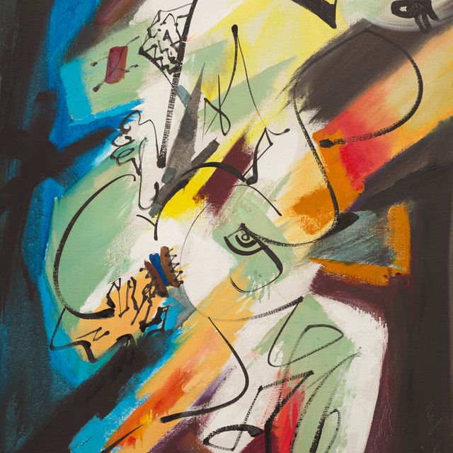 André Masson — Восхищенный арк-ан-сьель