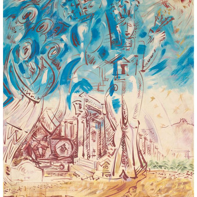 André Masson — Танец в Пальмирском лесу