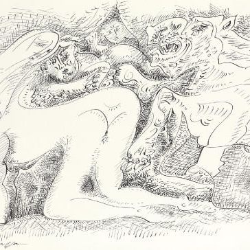 André Masson — Воспоминание о юной нонне