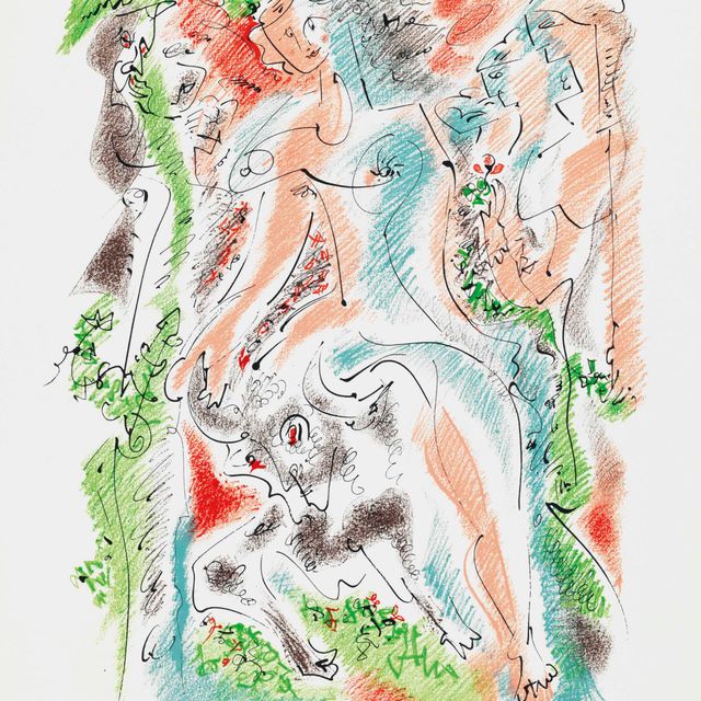 André Masson — Я реву , Париж, 1975 год