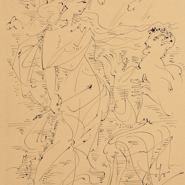 André Masson — Мифологическая сцена