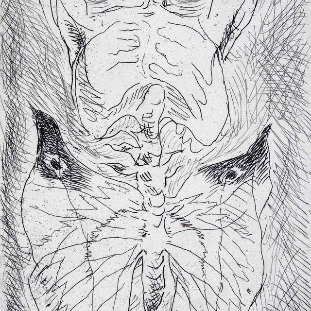 André Masson — Робер Деснос, Ле-Сан-ку, Париж, 1934