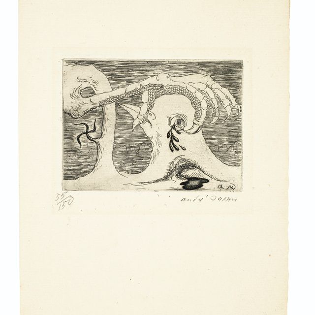 André Masson — Убийца в Испании, из "Солидарности"