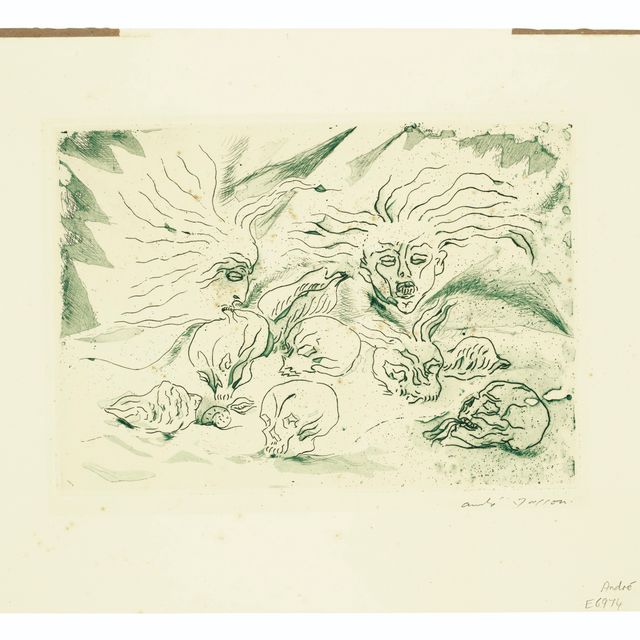 André Masson — Лесные Горгоны