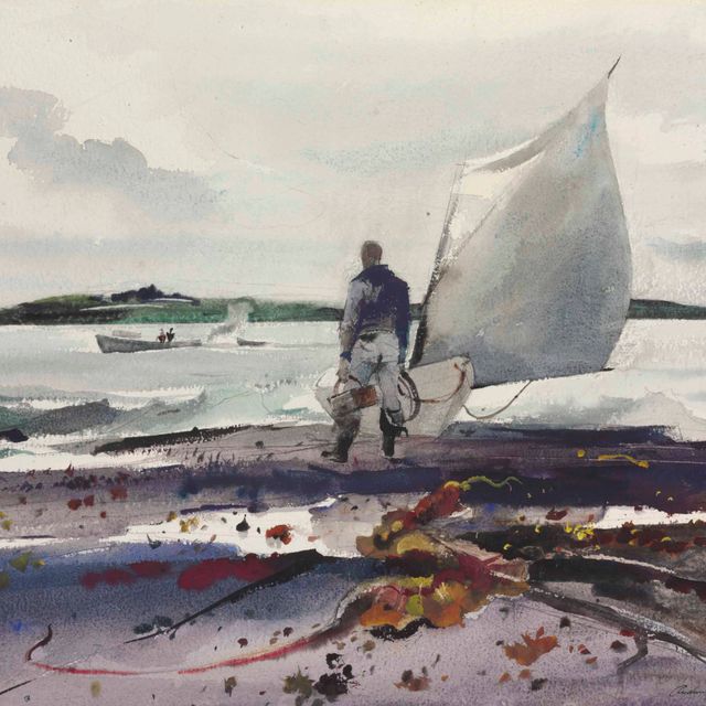 Andrew Wyeth — Интерлюдия на побережье штата Мэн