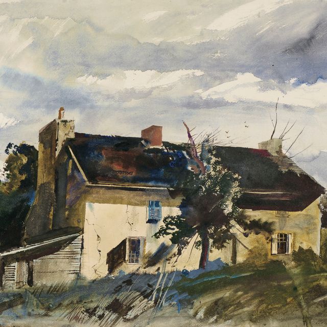 Andrew Wyeth — Солнце и штукатурка