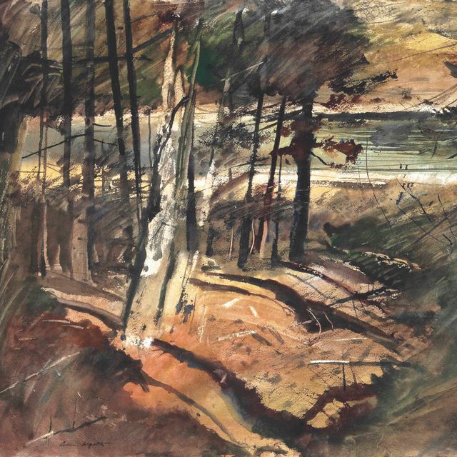 Andrew Wyeth — Сосновые иголки