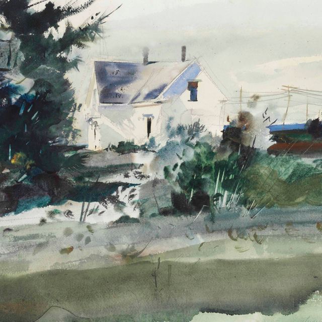 Andrew Wyeth — Тамарак-хаус