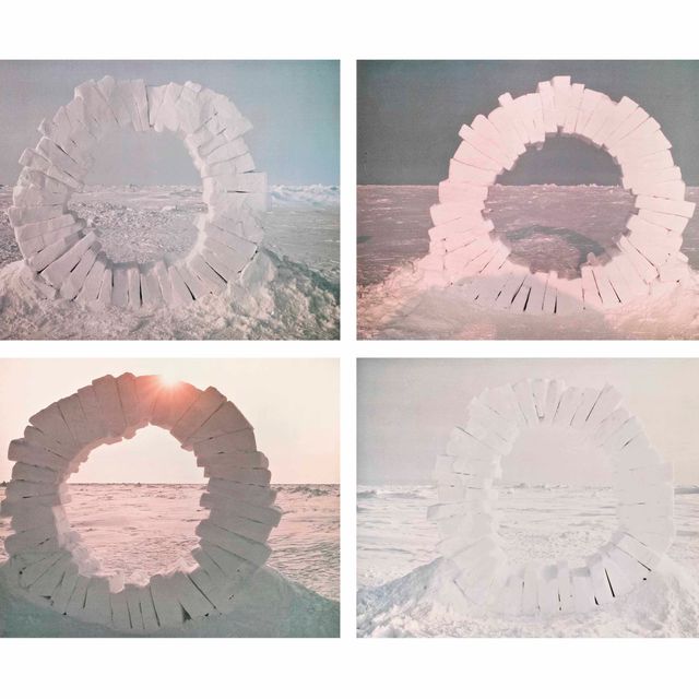 Andy Goldsworthy — Лед (1, 2, 3 и 4)