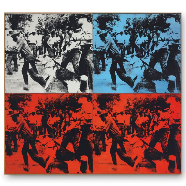 Andy Warhol — Расовый бунт