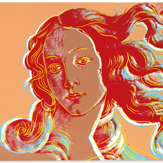 Andy Warhol — Рождение Венеры (по Боттичелли)