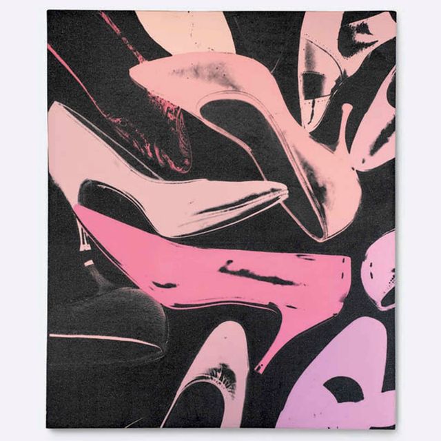 Andy Warhol — Туфли с алмазной пылью