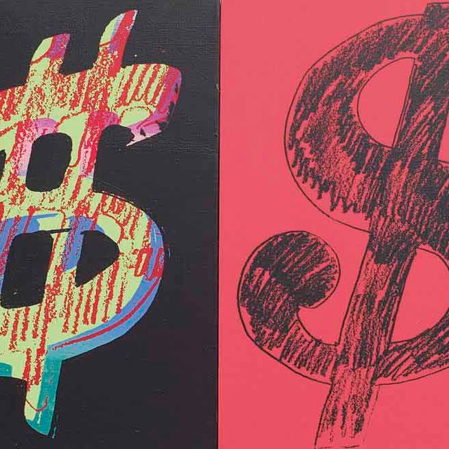 Andy Warhol — Шесть знаков доллара