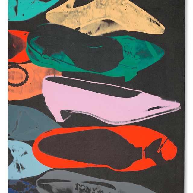 Andy Warhol — Туфли с алмазной пылью