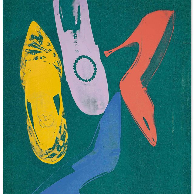 Andy Warhol — Туфли с алмазной пылью
